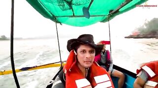 Креветка, устье у Mobor Beach и ранний разворот - рыбалка в Гоа