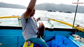 Креветка, устье у Mobor Beach и ранний разворот - рыбалка в Гоа