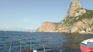 Луфарь и проход вдоль скал - рыбалка в Балаклаве