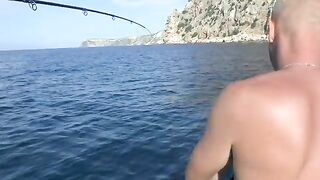 Луфарь и проход вдоль скал - рыбалка в Балаклаве