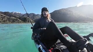 К подводной траншее на каяке - рыбалка в Новой Зеландии