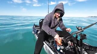 К подводной траншее на каяке - рыбалка в Новой Зеландии