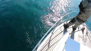 Ставридка, мерланг и шкара после выхода - рыбалка с катера в Балаклаве