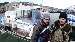 Ставридка, мерланг и шкара после выхода - рыбалка с катера в Балаклаве