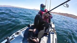 Team USA против Мексики у Ла-Паса - рыбалка в Мексике с офшорного каяка