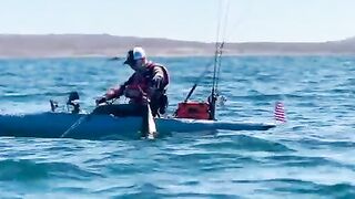 Team USA против Мексики у Ла-Паса - рыбалка в Мексике с офшорного каяка