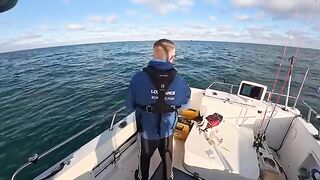 После ремонта на reef и wreck - рыбалка в Англии у Eastbourne