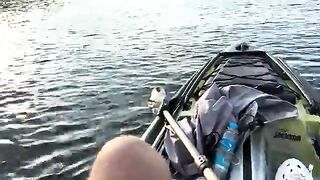 Пеламида с каяка на троллинг и пилькер - рыбалка в Черном море