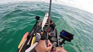 Офшорный каяк, живец и первый snapper - рыбалка в Флориде у Navarre Beach