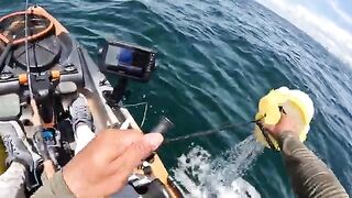 Офшорный каяк, живец и первый snapper - рыбалка в Флориде у Navarre Beach