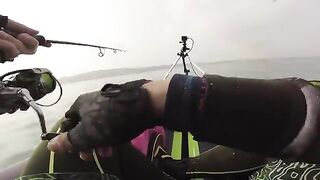 Пальцепёр у Linkou Powerplant - рыбалка на Тайване с каяка