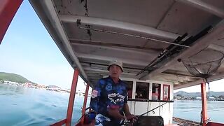 Банг Сарэй, живец и морской окунь - морская рыбалка в Таиланде