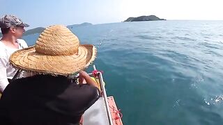 Банг Сарэй, живец и морской окунь - морская рыбалка в Таиланде