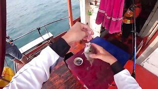 Банг Сарэй, живец и морской окунь - морская рыбалка в Таиланде