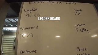 Турнирный день и big fish на каяке - рыбалка в Новой Зеландии у Короманделя