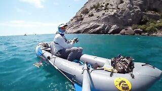 Морской карась, ставрида и ласкирь - рыбалка на Черном море с каяка в Крыму