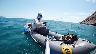 Морской карась, ставрида и ласкирь - рыбалка на Черном море с каяка в Крыму