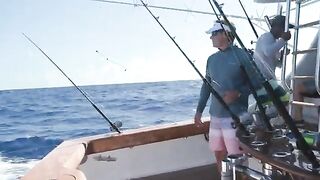 Три blue marlin и mahi на ужин - рыбалка на марлина в Доминикане