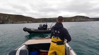 Легкий комплект и inshore reef - рыбалка в Англии у Cornwall