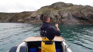 Легкий комплект и inshore reef - рыбалка в Англии у Cornwall