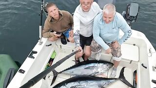 Итуруп и тихоокеанский bluefin - рыбалка в Тихом океане с лодки