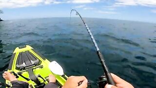 Снэпперы и джеки на малые приманки - рыбалка в Панаме с каяка