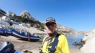 Bluefin на спиннинг с маленькой лодки - рыбалка в Марокко