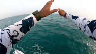 Кобия на 15 кг у борта - рыбалка в Рас-эль-Хайме