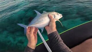 Ночёвка на острове и каяк у рифов - рыбалка на Бали