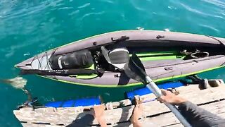 Ночёвка на острове и каяк у рифов - рыбалка на Бали