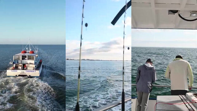 John's Pass и half-day deep sea - рыбалка во Флориде