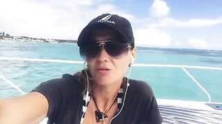 После качки все же подняли махи-махи - рыбалка в Доминикане