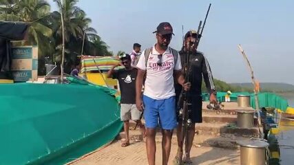 Маршрут из Гоа в Малван и живая наживка - рыбалка на Гоа