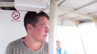 Катер, июль и выход в море - рыбалка в Большом Утрише