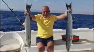 Марса-Алам, малый борт и рыба на палубе - рыбалка в Красном море