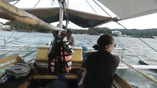 Снасть, переход и рыбалка с лодки в Субик-Бей