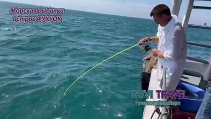 Рыбалка в Фукуоке на фишботе с RUVI TRAVEL