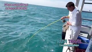 Рыбалка в Фукуоке на фишботе с RUVI TRAVEL