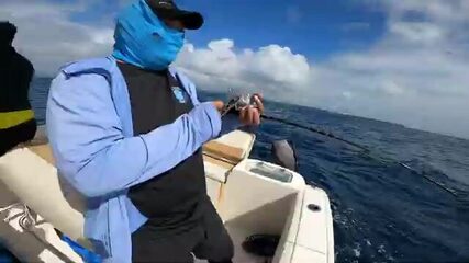 Открытый выход с лодки на рыбалке в Филиппинах