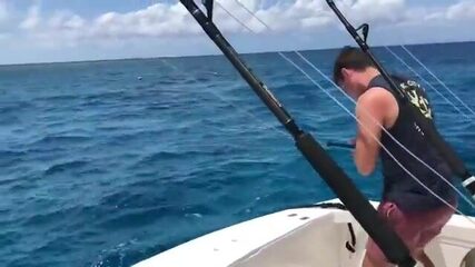 Марлин с лодки в Австралии: выход на рыбалку
