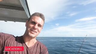 Вылет на морскую рыбалку в Кэрнсе: переход между точками