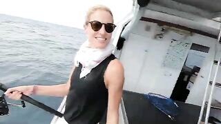 Вылет на морскую рыбалку в Кэрнсе: переход между точками