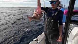 Красный группер и снэппер в офшоре: 12-часовой чартер в Дестине
