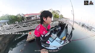 Barracuda Boat у Кота-Кинабалу без поднятой рыбы