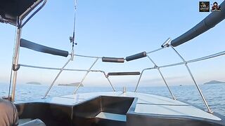 Barracuda Boat у Кота-Кинабалу без поднятой рыбы