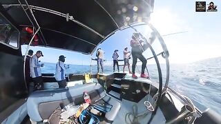 Barracuda Boat у Кота-Кинабалу без поднятой рыбы