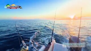 Катер LUNAMARINA на рыбалке у Дении