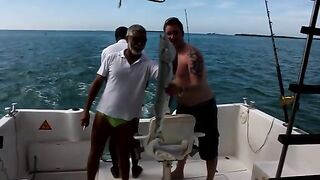 Барракуда с катера у Варадеро