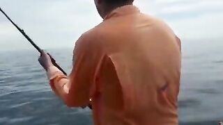 Марлин у Ко Тао на морской рыбалке с лодки