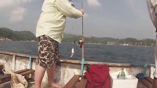 Ультралайт с наживкой у Ко Тао